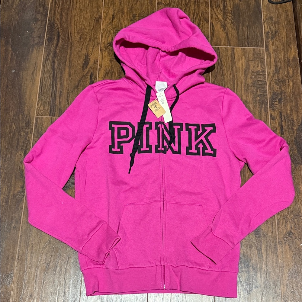 PINK Victoria's Secret Bright Pink Hoodie